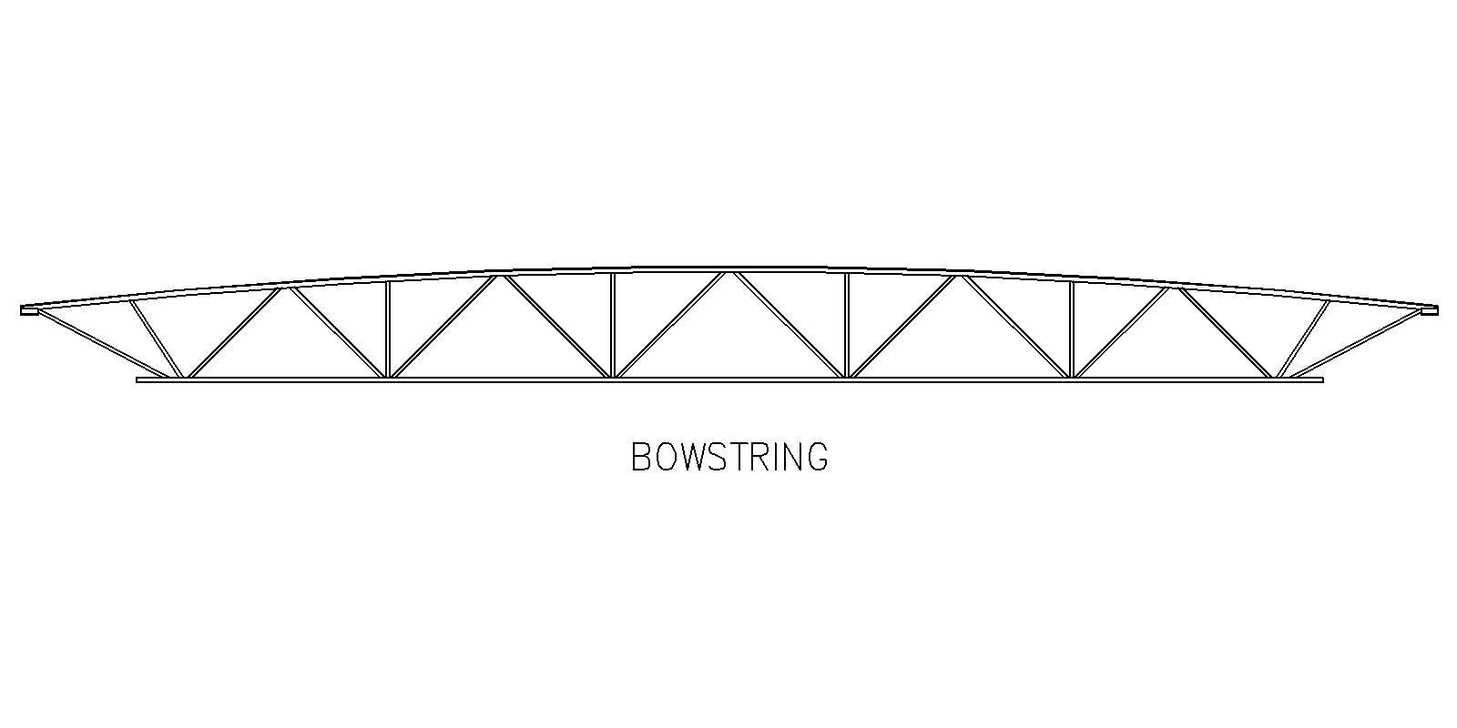 Gooder-Henrichsen is capable of manufacturing and engineering specialty joists, such as bowstring profile